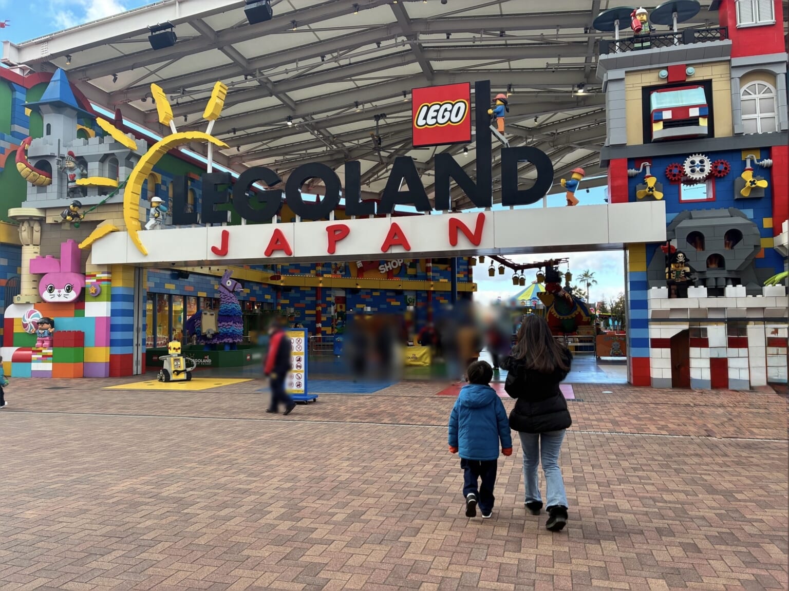 レゴランドの入り口