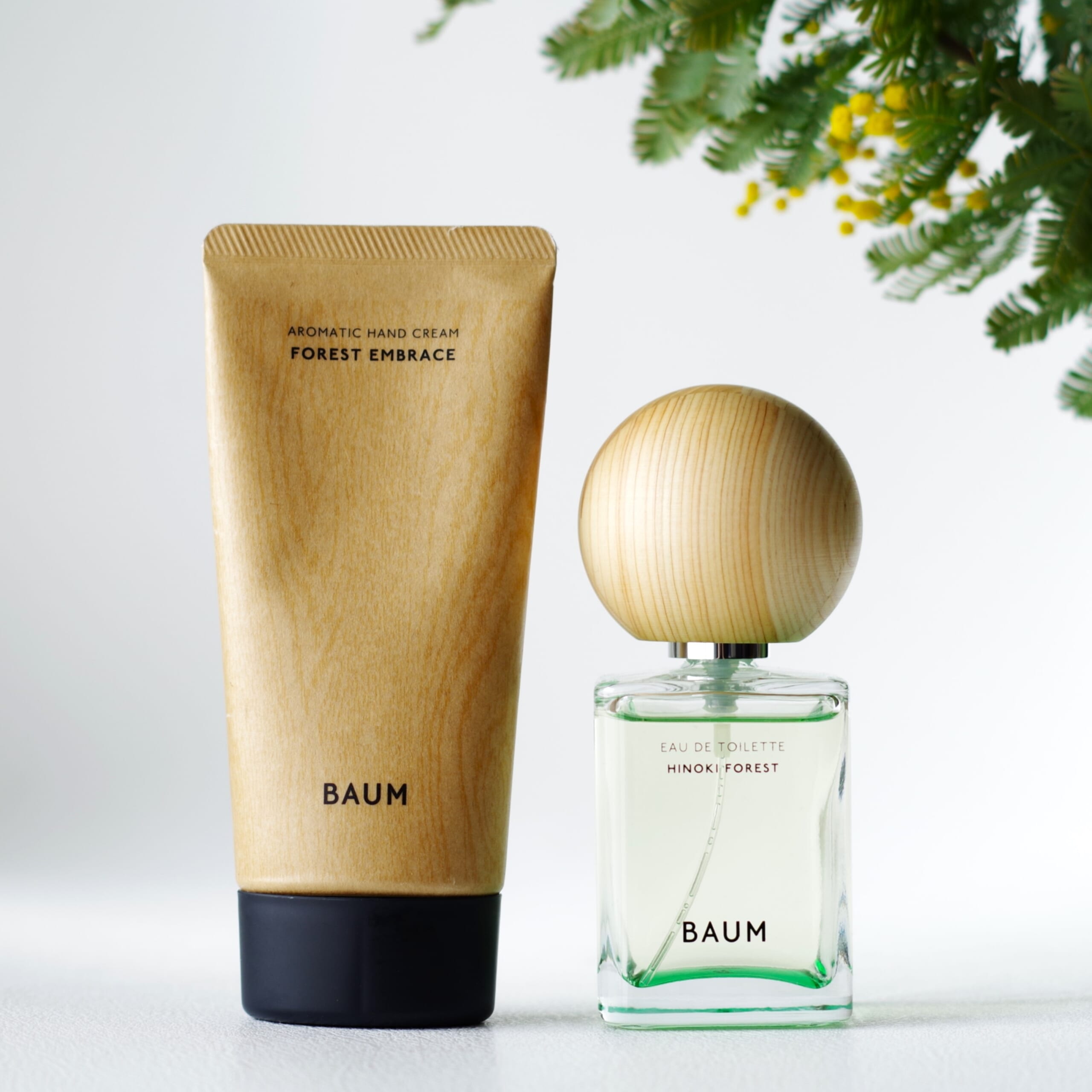 BAUM HINOKI FOREST アロマティックハンドクリーム ミモザ