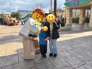 レゴランドの着ぐるみ