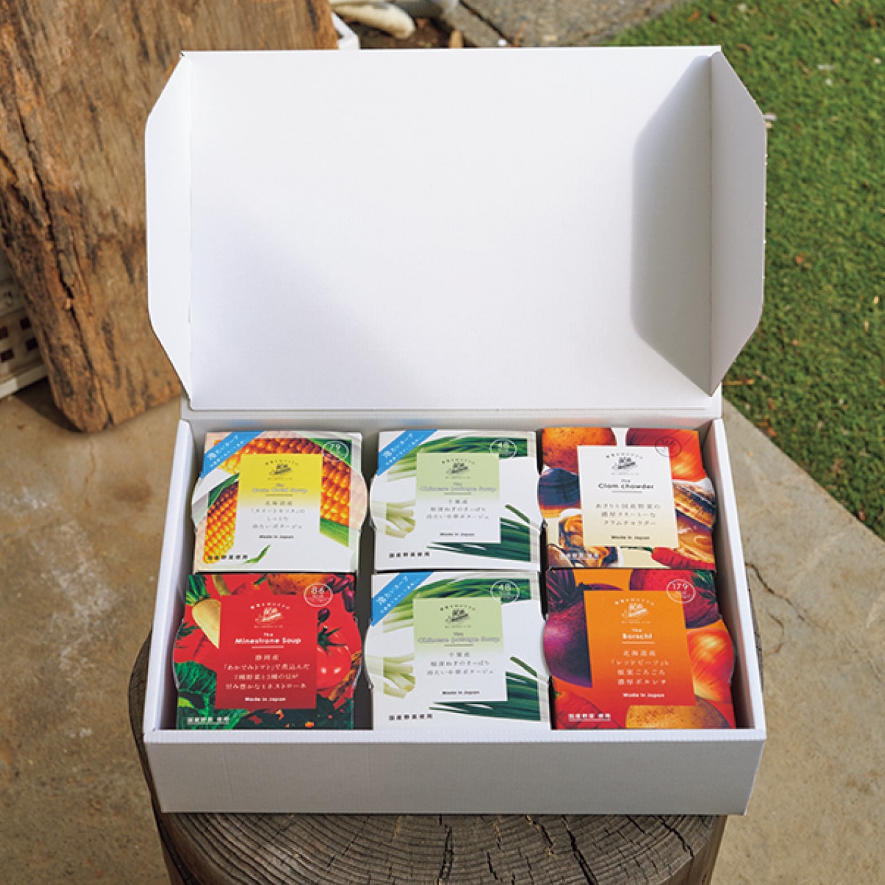 野菜をMOTTOスープ6個ギフトセット