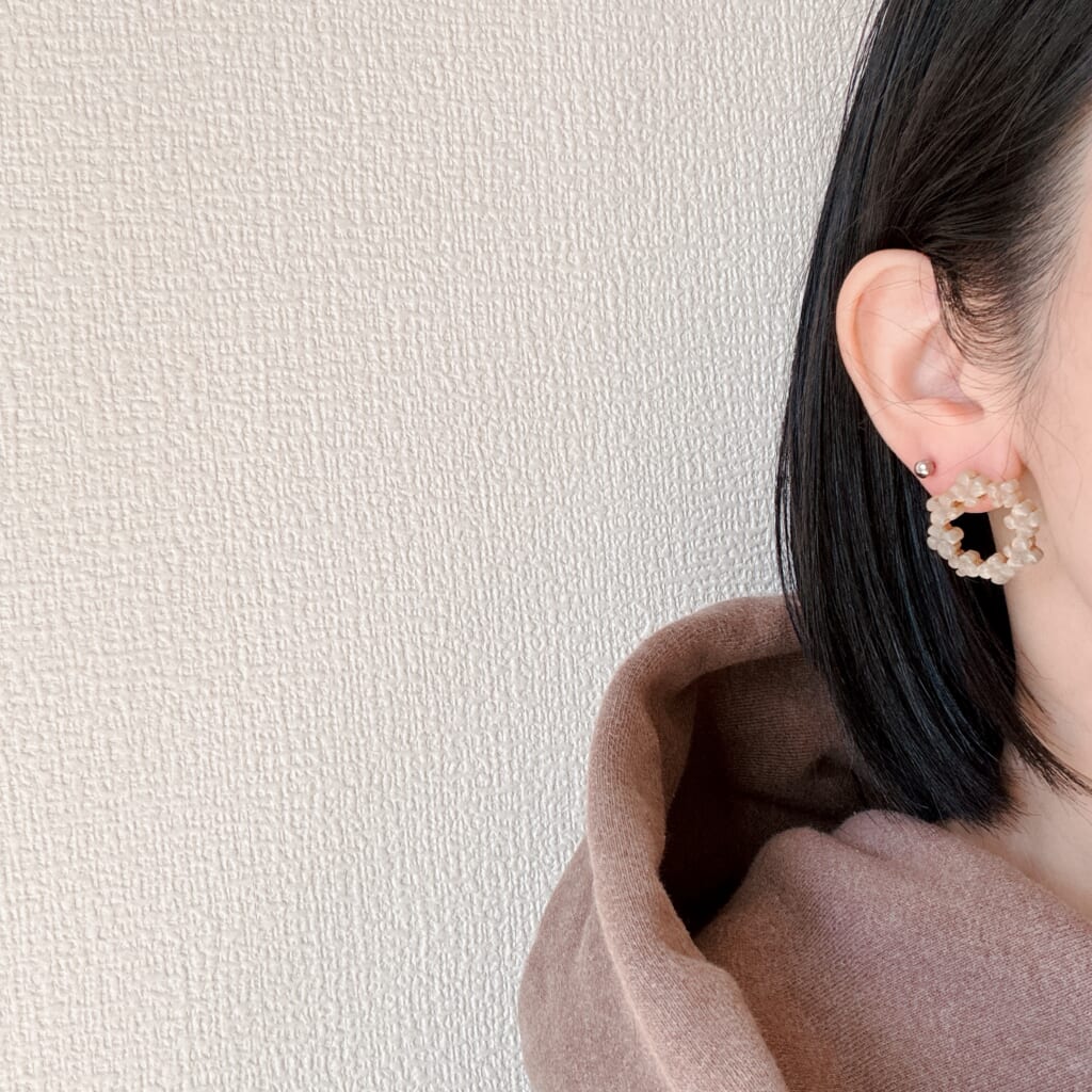 3つ目のピアスホールを開けました。購入したピアスも♡♡ | LEE