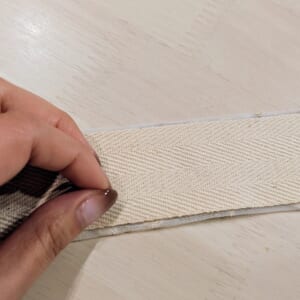 テープを貼る工程