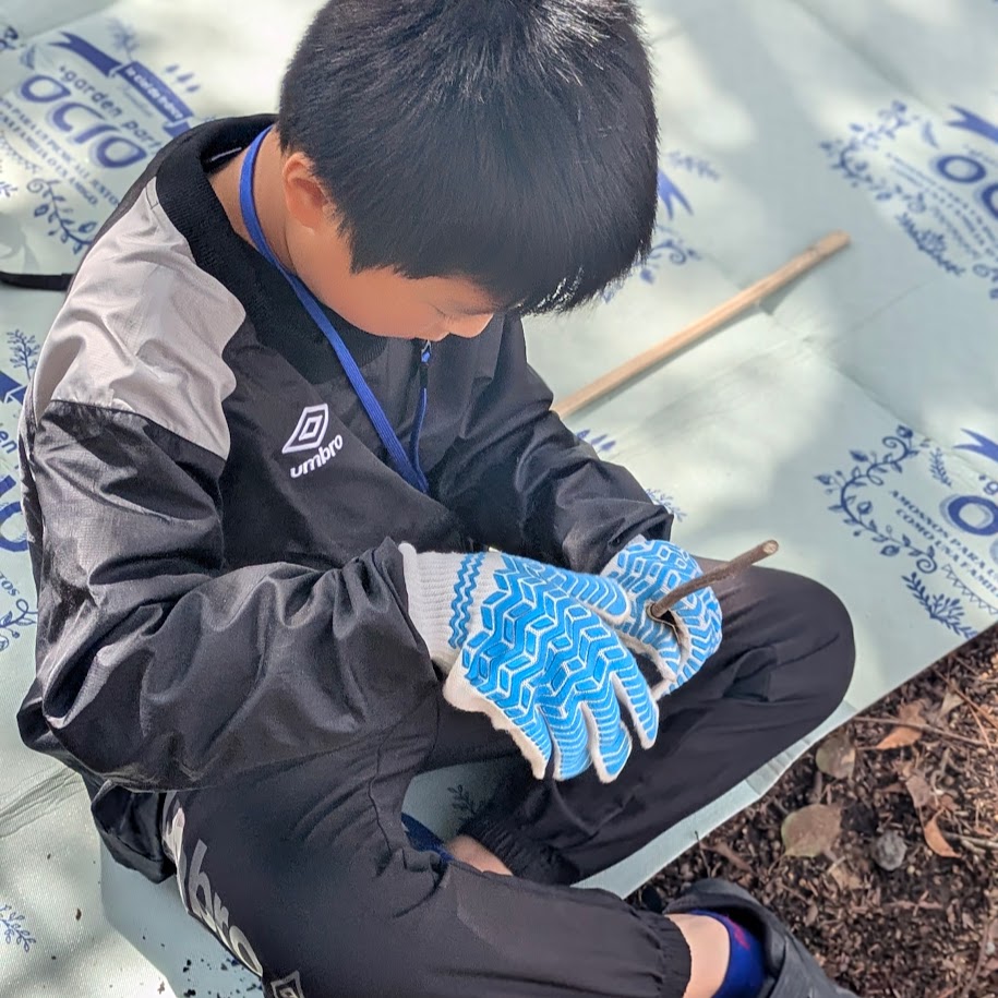 森の学舎 弓矢 体験