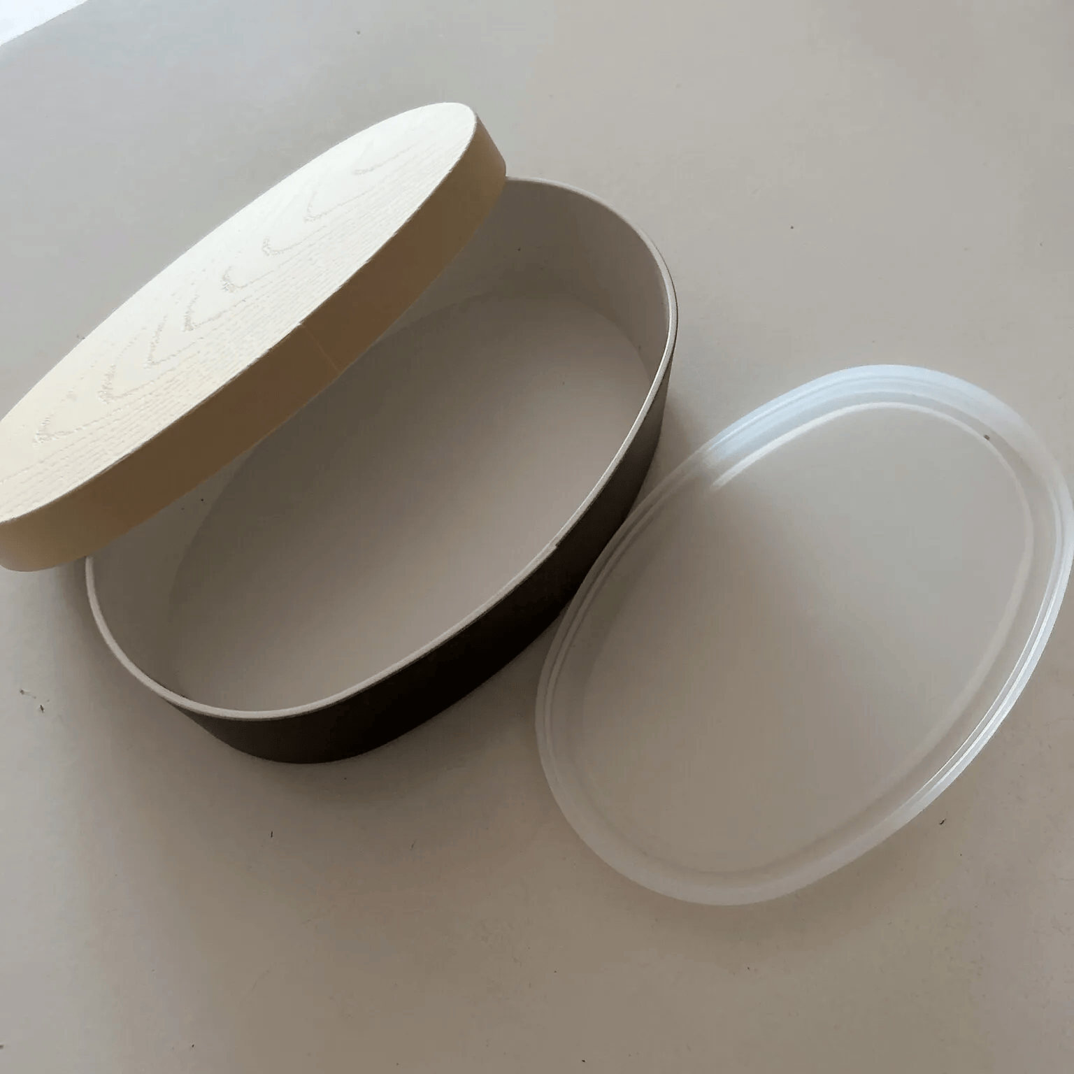 ニトリ「木目風弁当箱（コバンガタ ブラウン）」