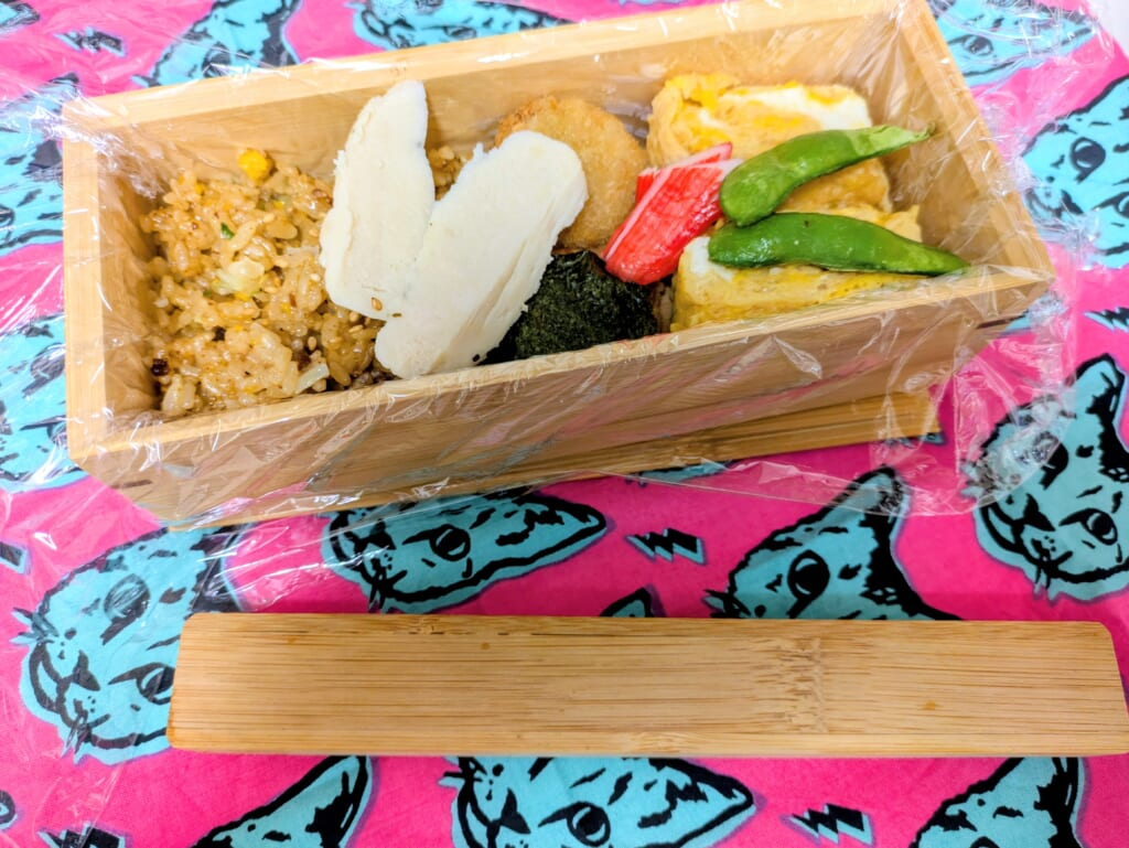 スタンダードプロダクツ「竹製弁当箱」　こうめさん作のお弁当