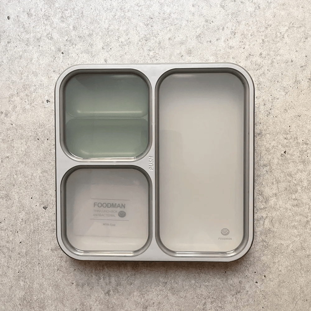 シービージャパン「薄型弁当箱 抗菌フードマン800ml」