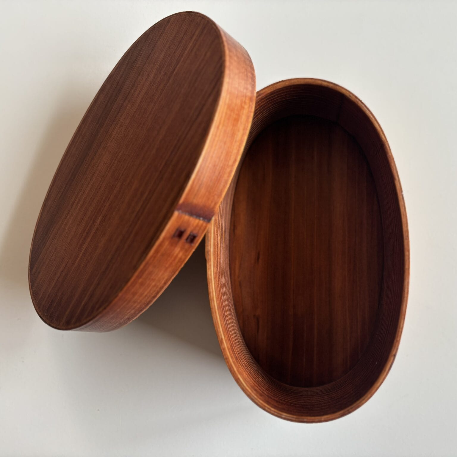 雑貨店で購入した「曲げわっぱ弁当箱」