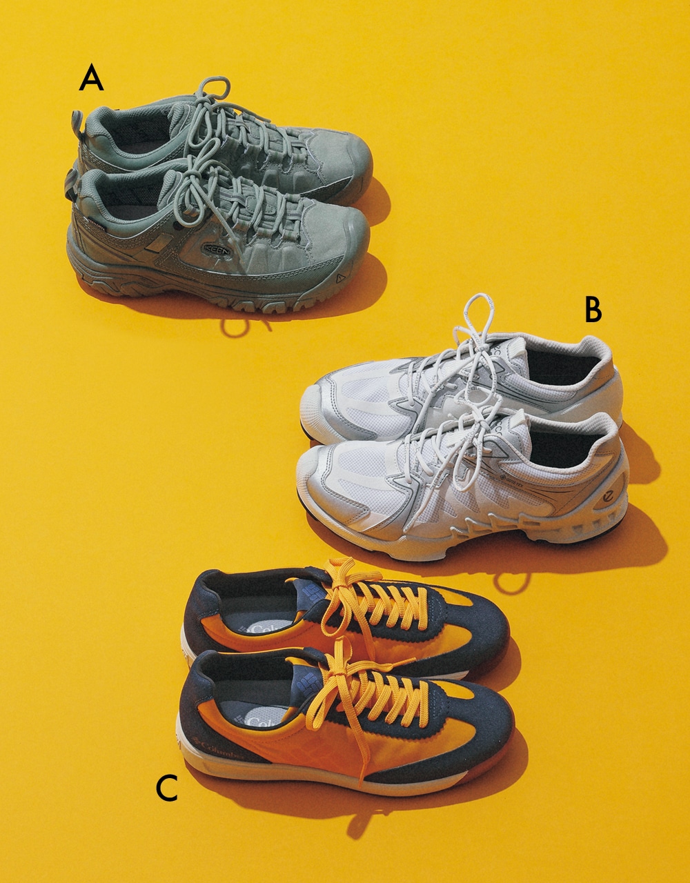 雨にも負けない賞のスニーカー３足