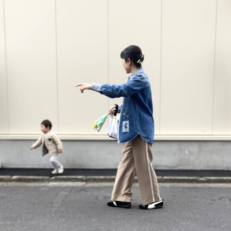 春コーデ　30代ファッション