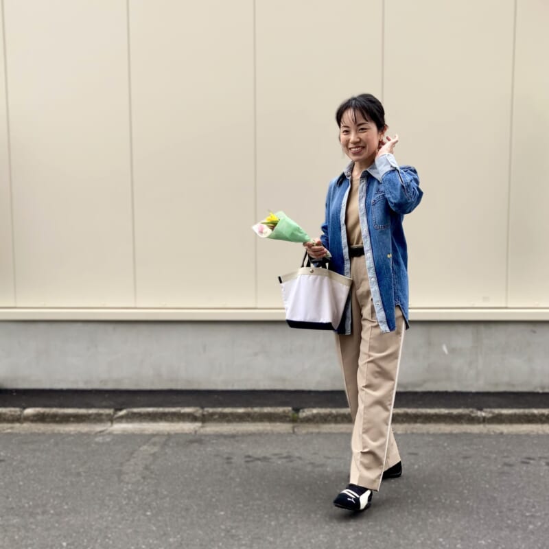 春コーデ　30代ファッション