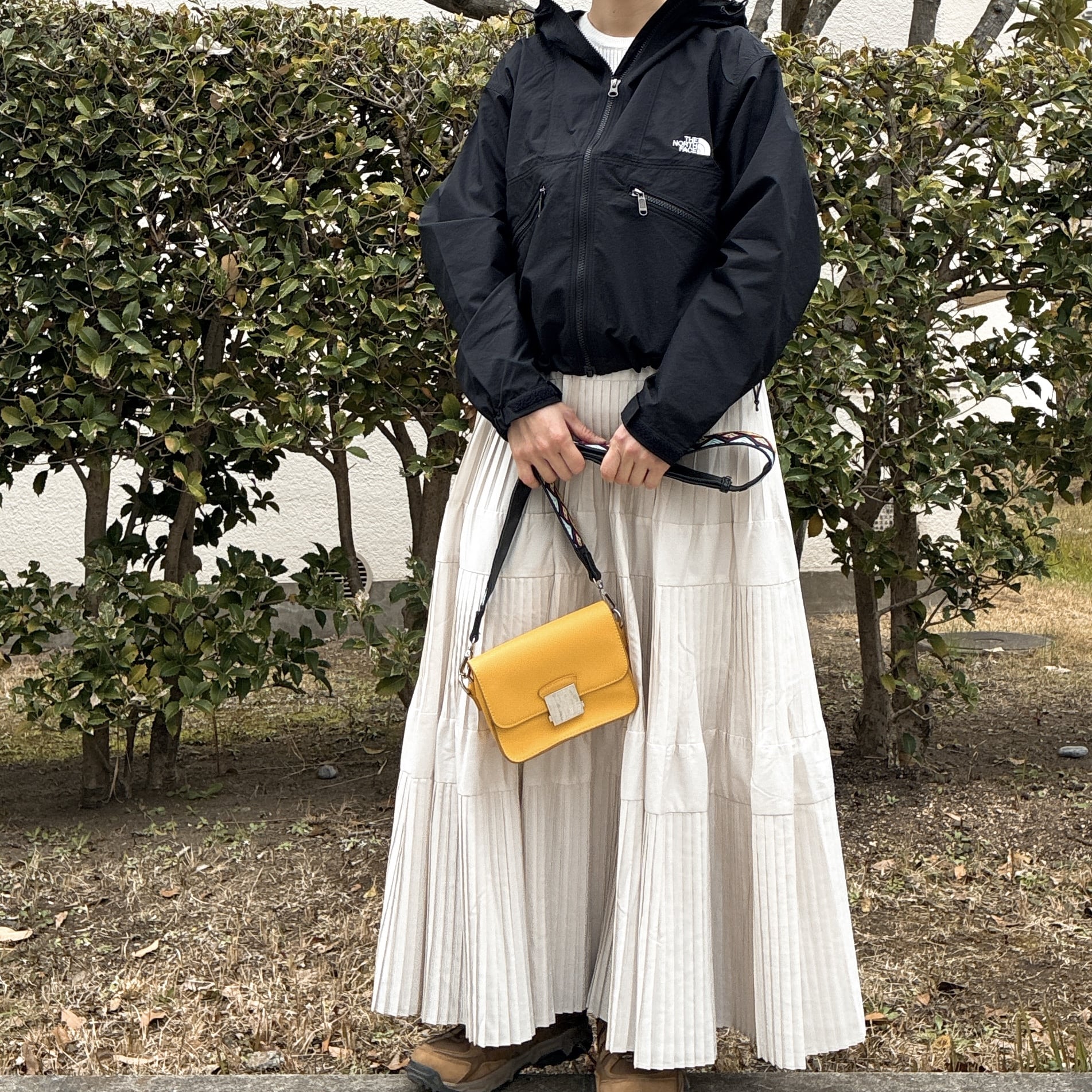 THE NORTH FACE ザ ノース フェイス 【洗える】【撥水】【防風】Short Compact Jacket LEE マルシェ 40代 コーデ