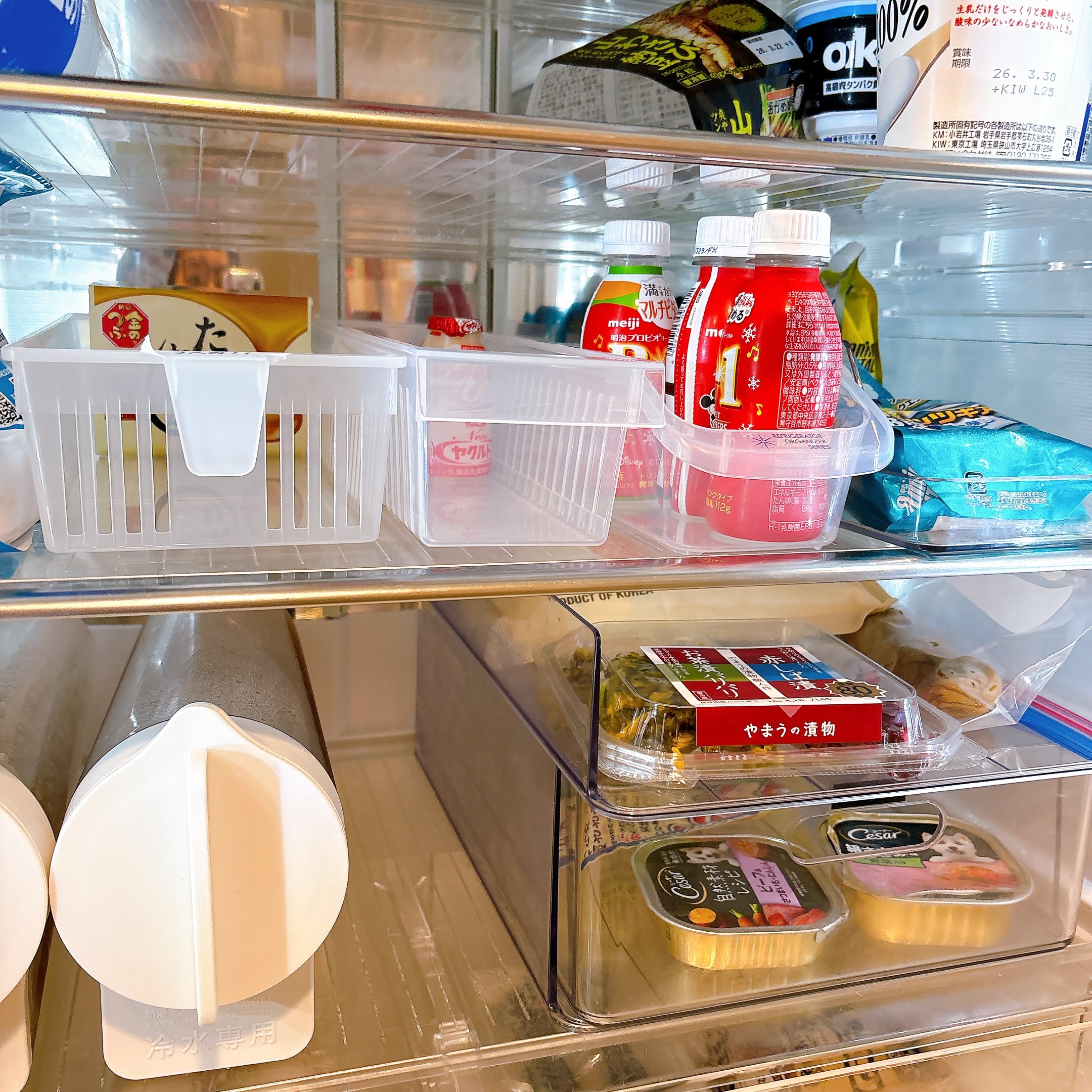冷蔵庫の中