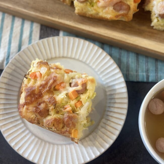 料理家・近藤幸子さんの「ピザみたいなケーキサクレ」