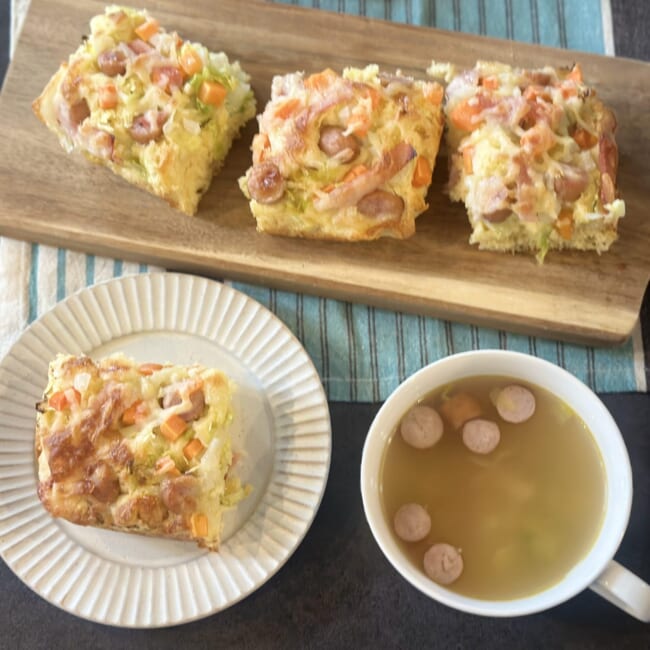 料理家・近藤幸子さんの「ピザみたいなケーキサクレ」