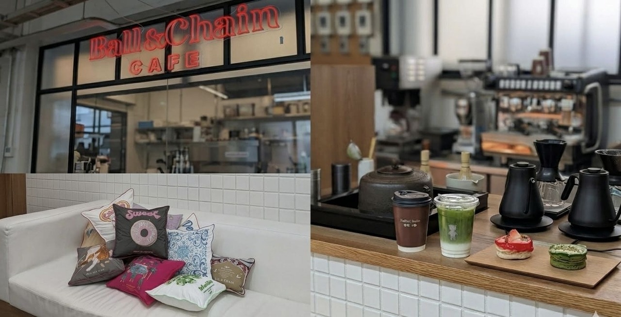 ボールアンドチェーン・カフェ内観など