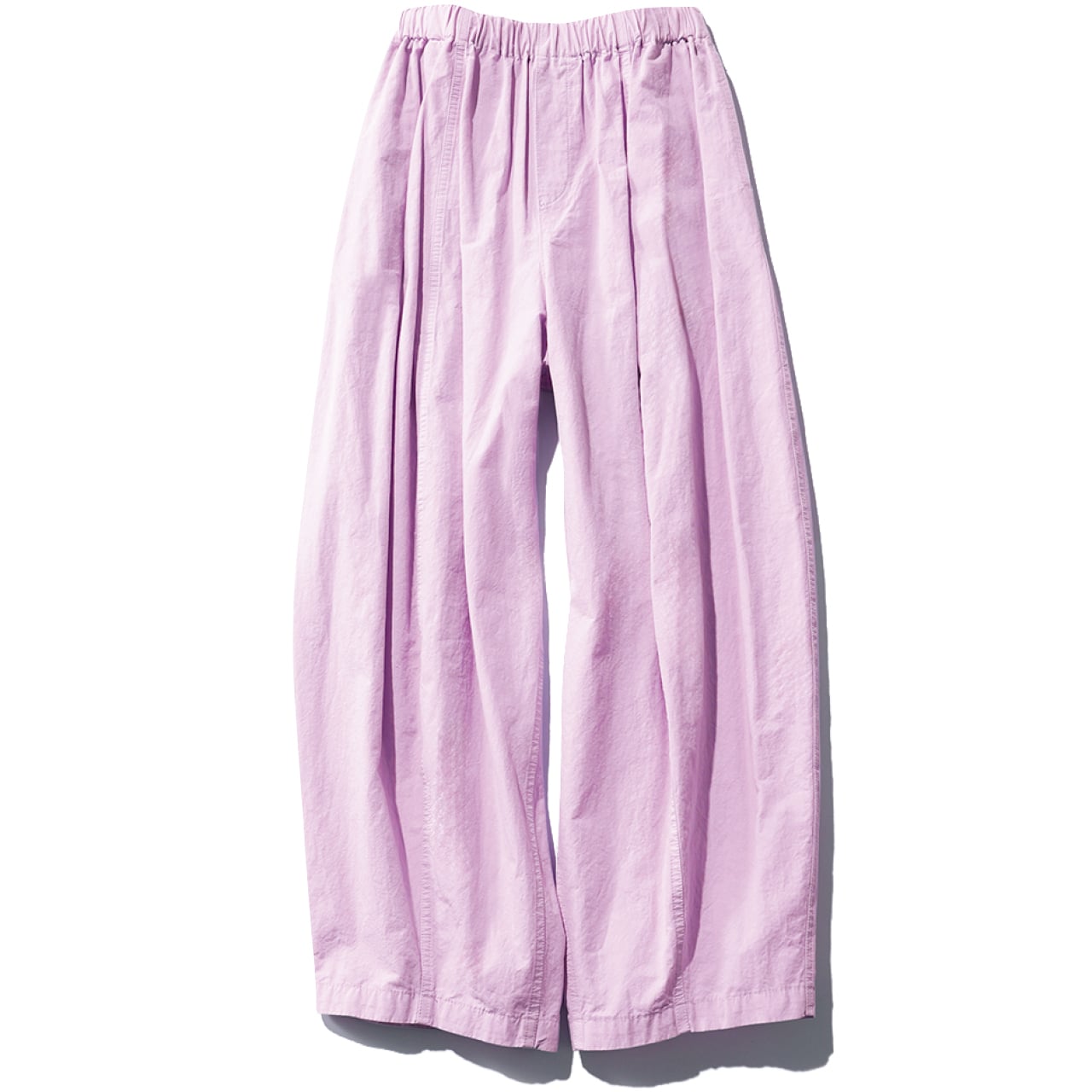 先行販売 Curensology（カレンソロジー）【洗える】コットンリネンドロストパンツ