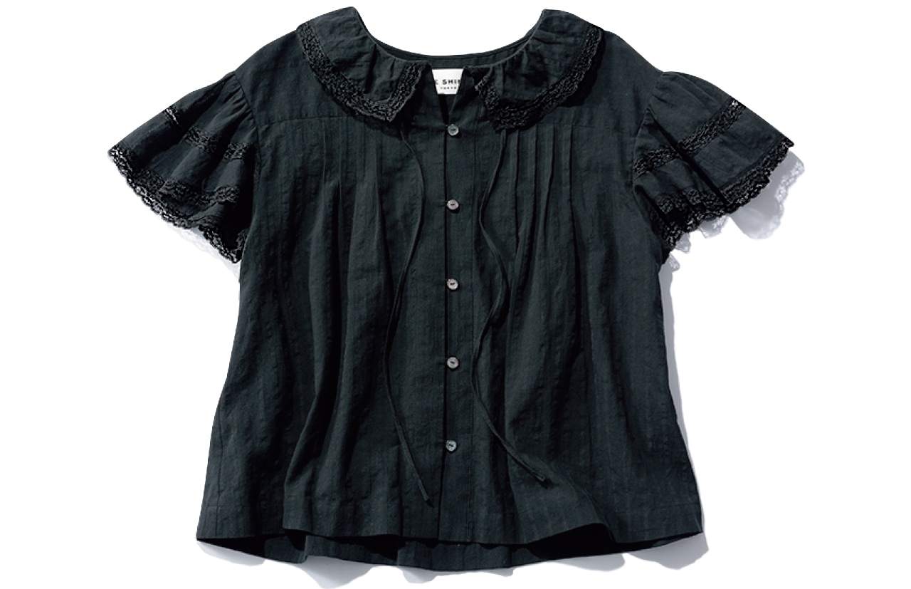 THE SHINZONE（ザ シンゾーン）【洗える】LACE BLOUSE