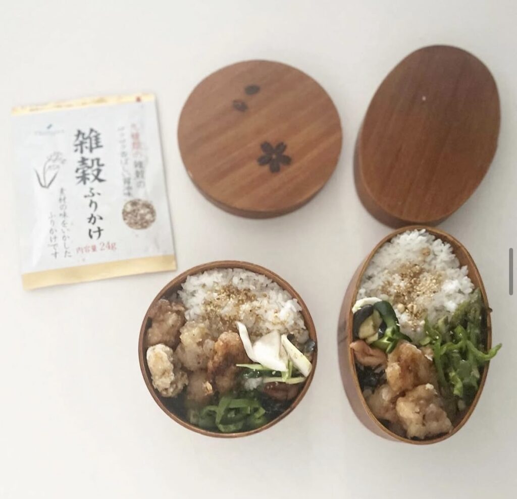 川口ゆかりさん作の曲げわっぱ弁当２