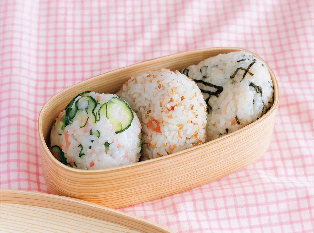 長谷川あかりさんの「3種の混ぜごはんおにぎり」