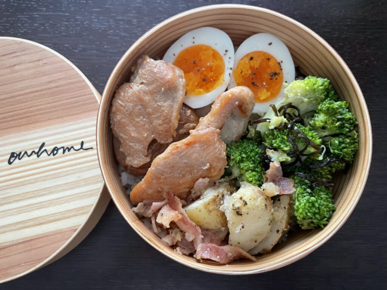 はなさん作の曲げわっぱ弁当２