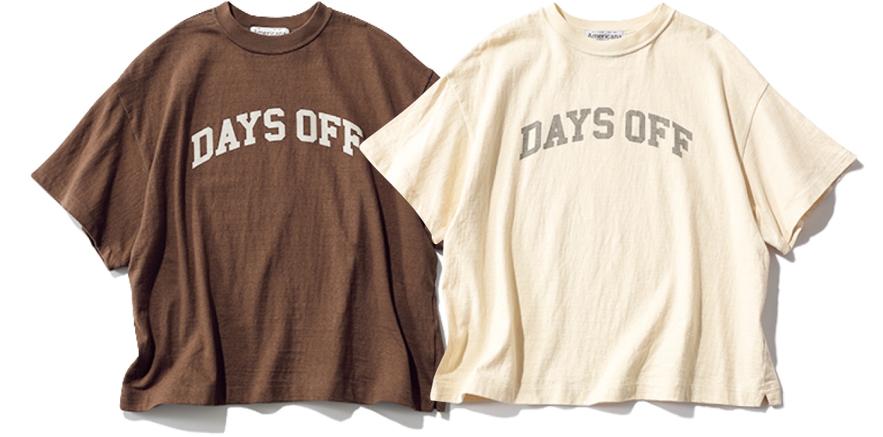 20th Anniv. LEE DAYS限定 Americana(アメリカーナ)【洗える】【五明祐子さんコラボ】ロゴTシャツ