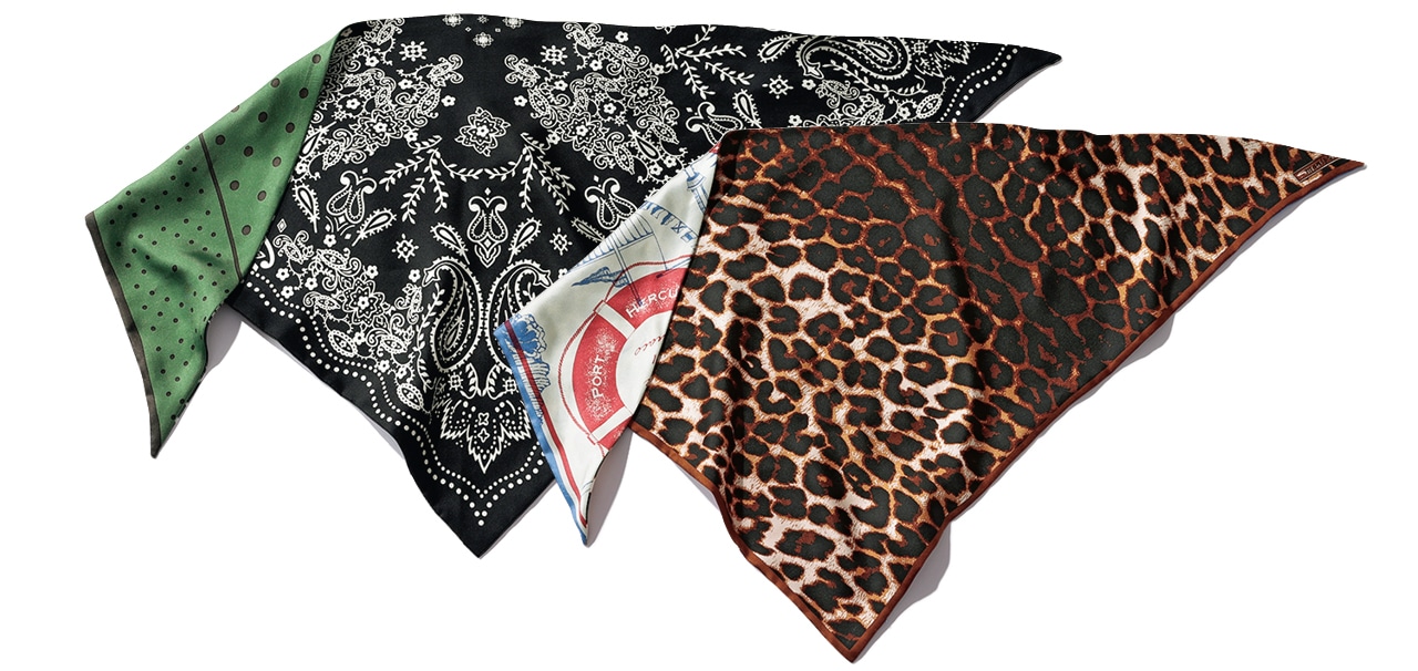 20th Anniv. LEE DAYS限定 manipuri（マニプリ）【五明祐子さんコラボ】三角スカーフ