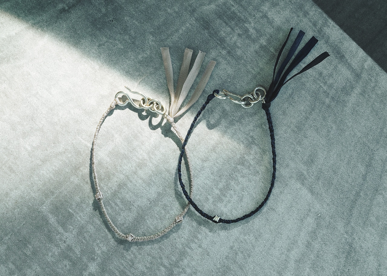 PLOW(プラウ)【五明祐子さんセレクト】Pure Silk Bracelet 1DiaとPLOW(プラウ)【五明祐子さんセレクト】Pure Silk Bracelet 3Dia