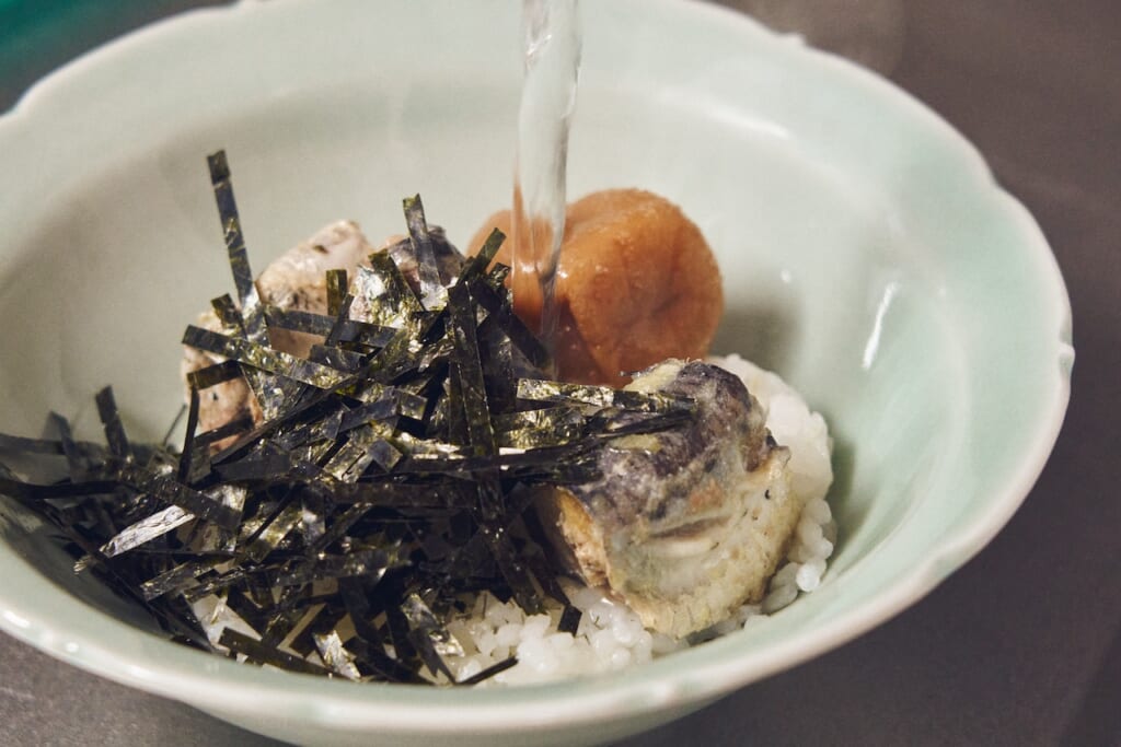 今井真実さん　おとなのためのイワシ茶漬け