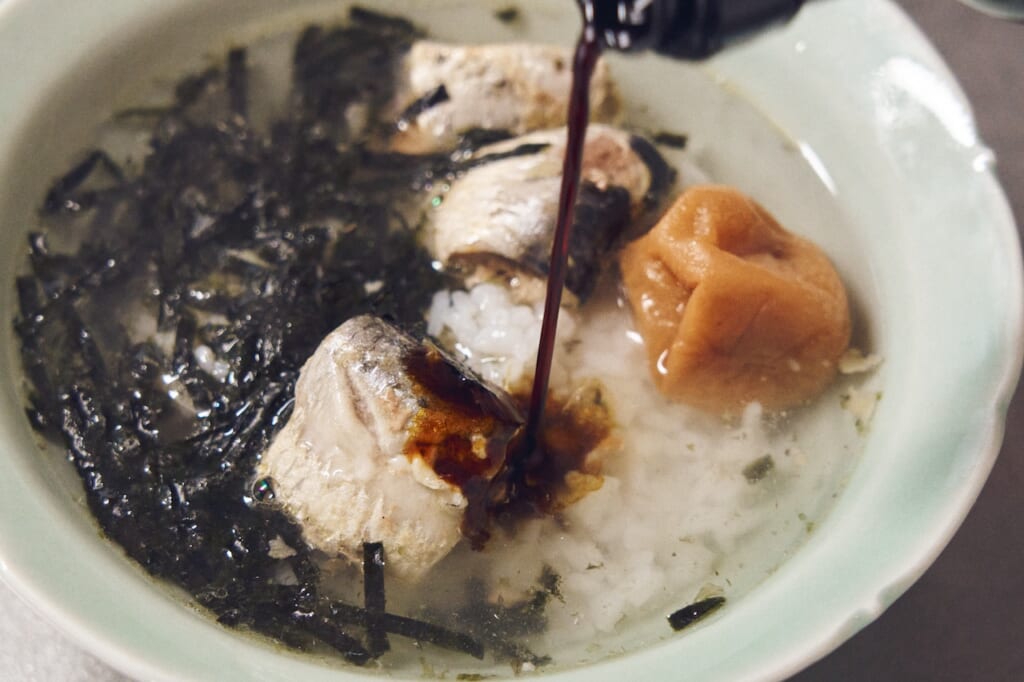 今井真実さん　おとなのためのイワシ茶漬け