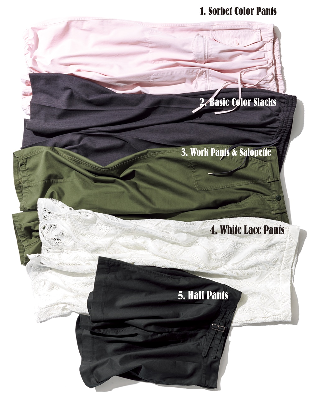 LEEが 選んだのはこの5タイプ!