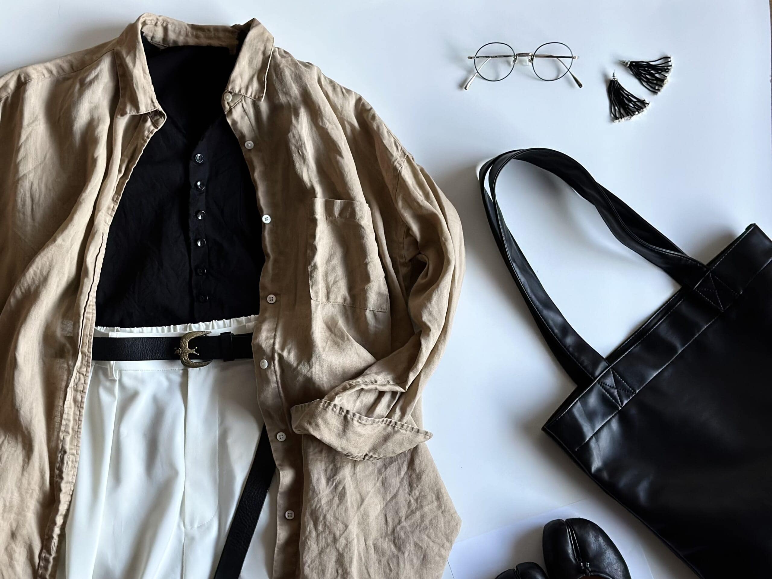 conte イージーパンツコーデ　西やん