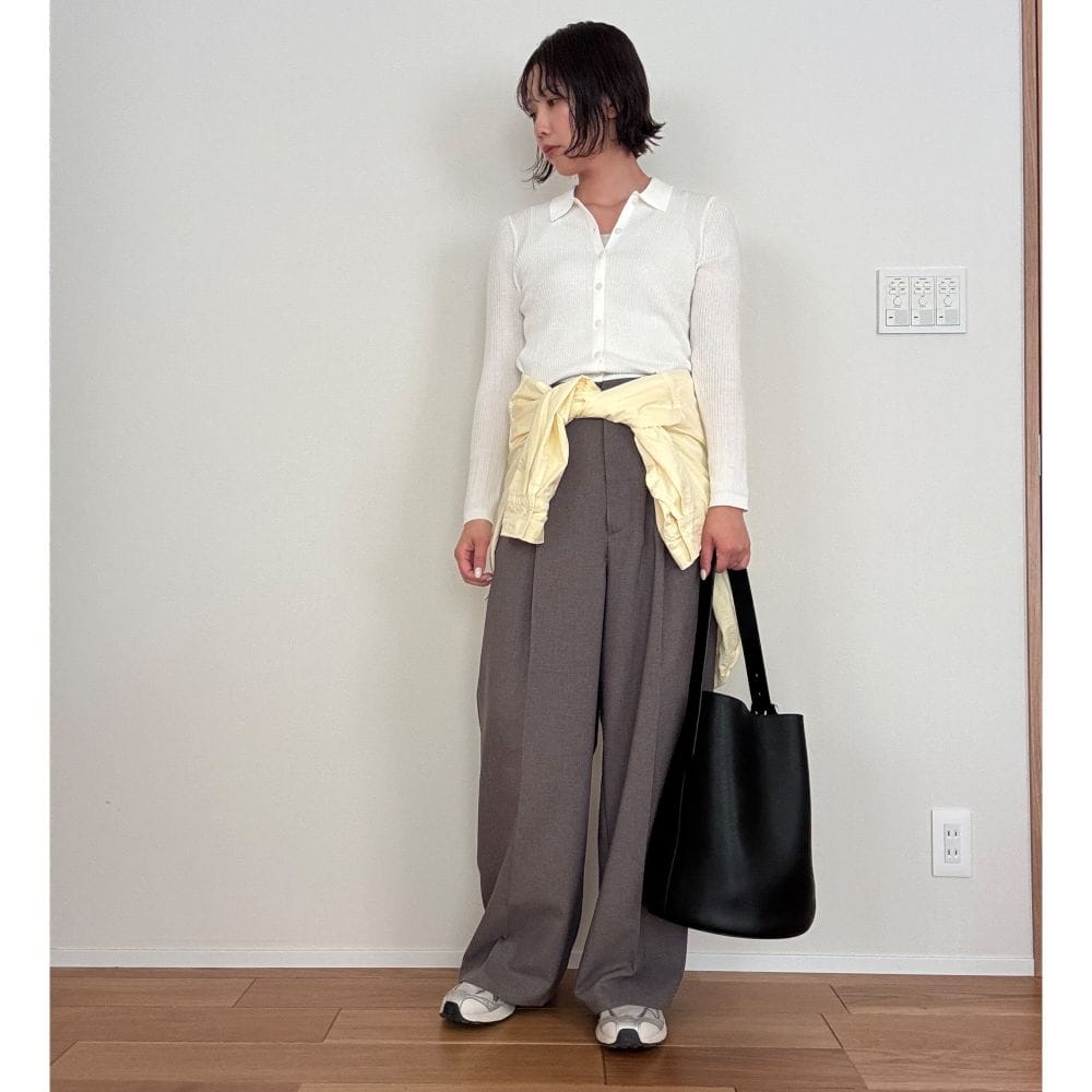 ユニクロ カーディガン コーデ