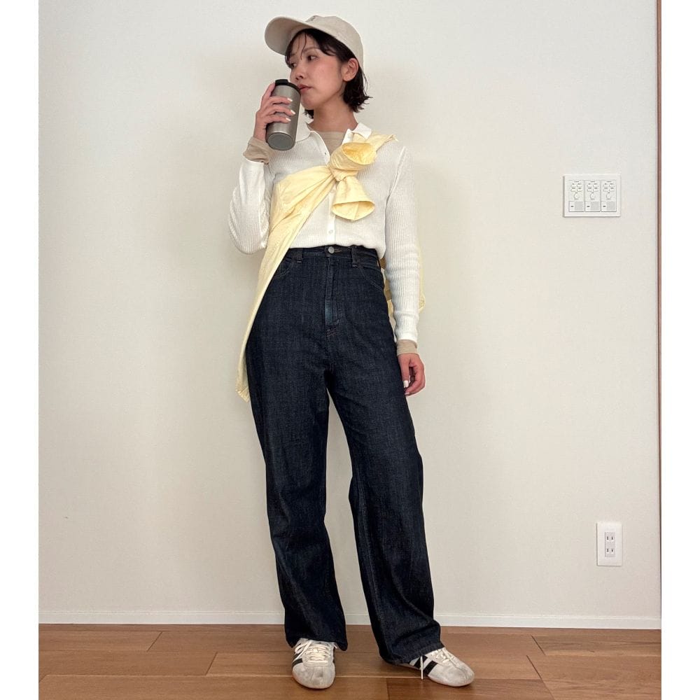 ユニクロ カーディガン コーデ