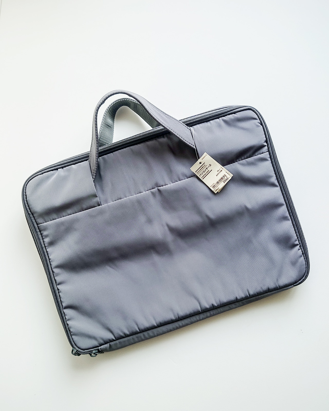 入れたまま使えるパソコンケース A4サイズ用 グレー