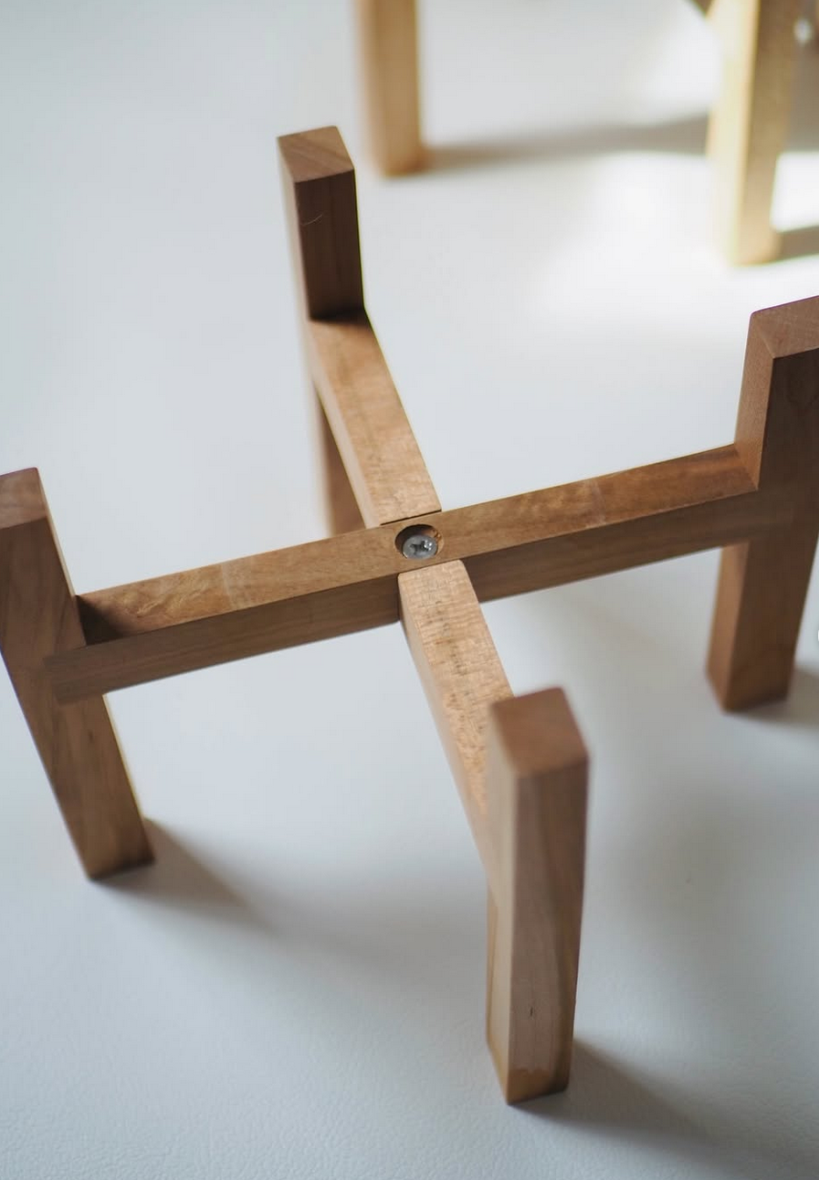 無印良品 木製スタンド 小 ペットフードボウル用