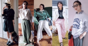 毎日パンツ派の春コーデが新鮮に【変わり映えするパンツBEST5】LEEがセレクト！