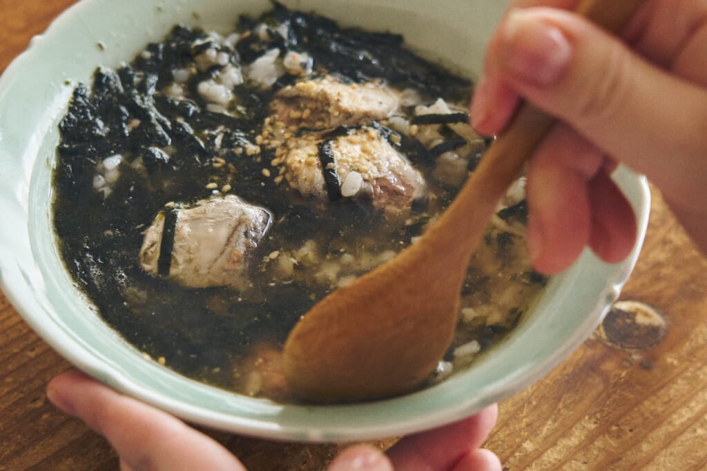 今井真実さん　おとなのためのイワシ茶漬け