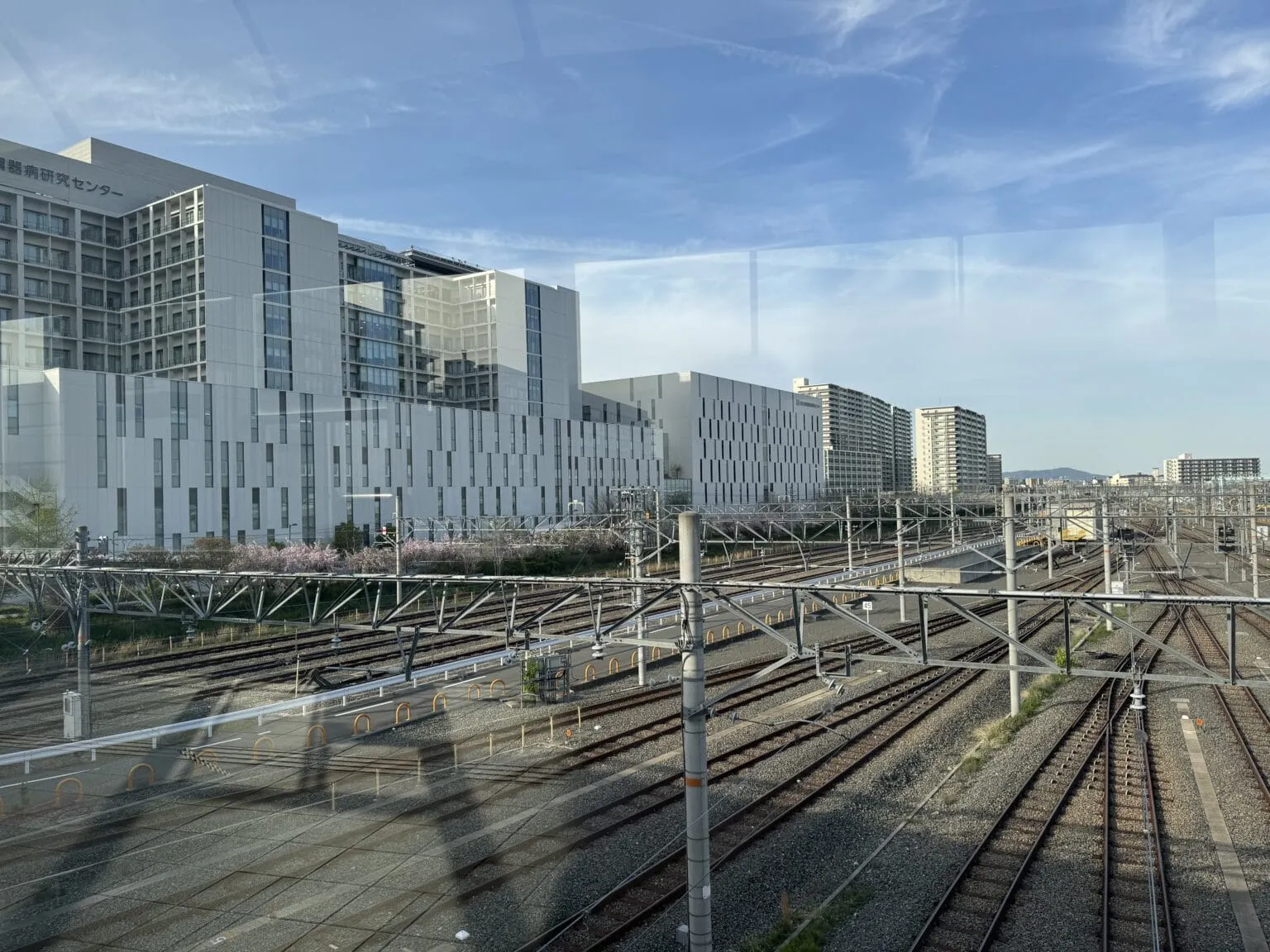 大阪・吹田市「岸辺駅」周辺 線路