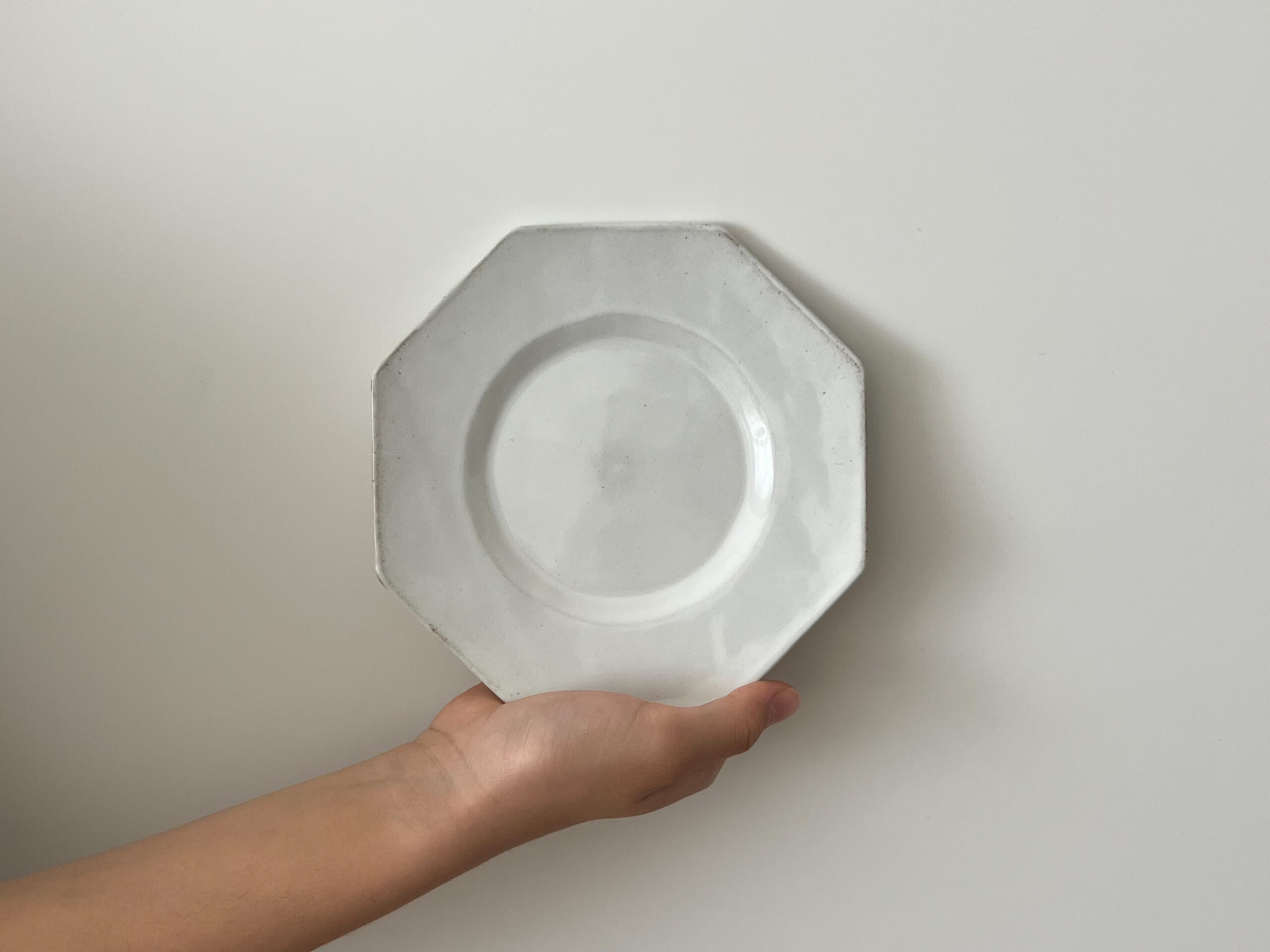 【無印良品】［ＩＤＥＥ］ａｃｔｕｅｌ　ｓａｂｌｅ　オクトゴナルプレート　１５ｃｍ／オクトゴナルマグカップで楽しむおうちカフェタイム TB icoco