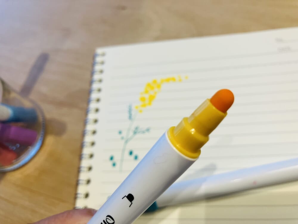 ドットペン
ミモザ