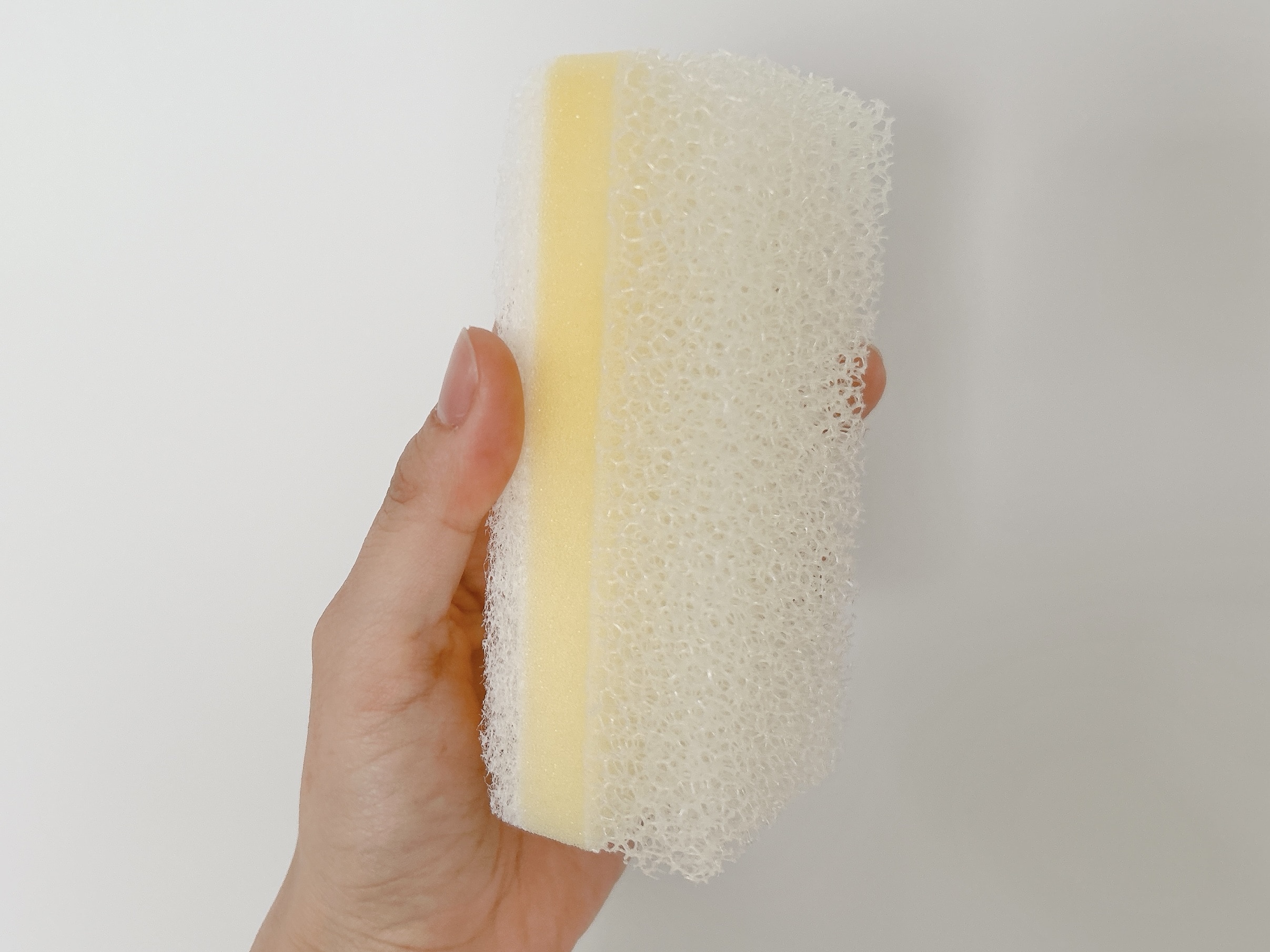 ウレタンフォーム三層スポンジ 3個入 スポンジ側面