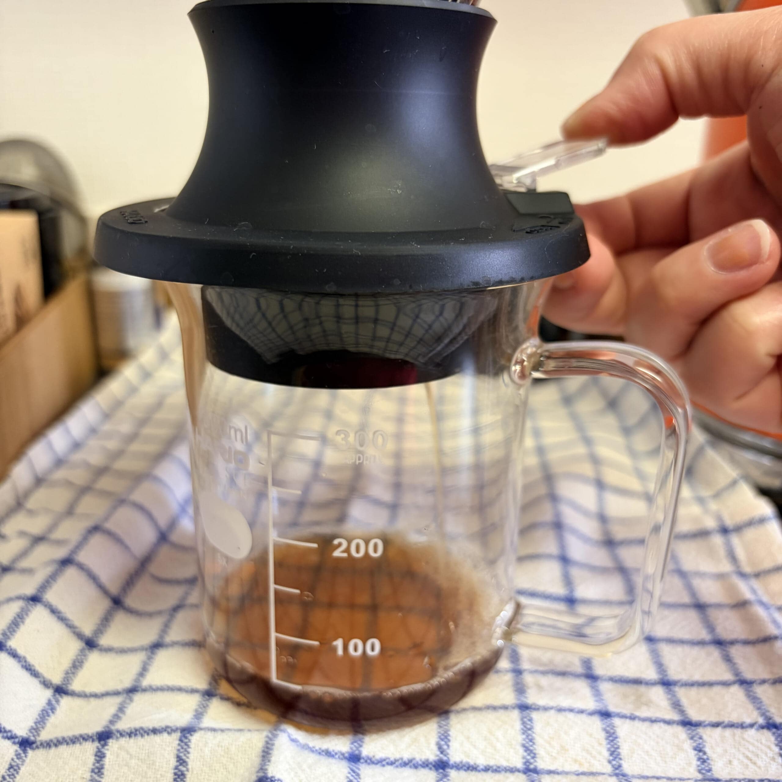 HARIO コーヒー　浸漬式ドリッパー スイッチ