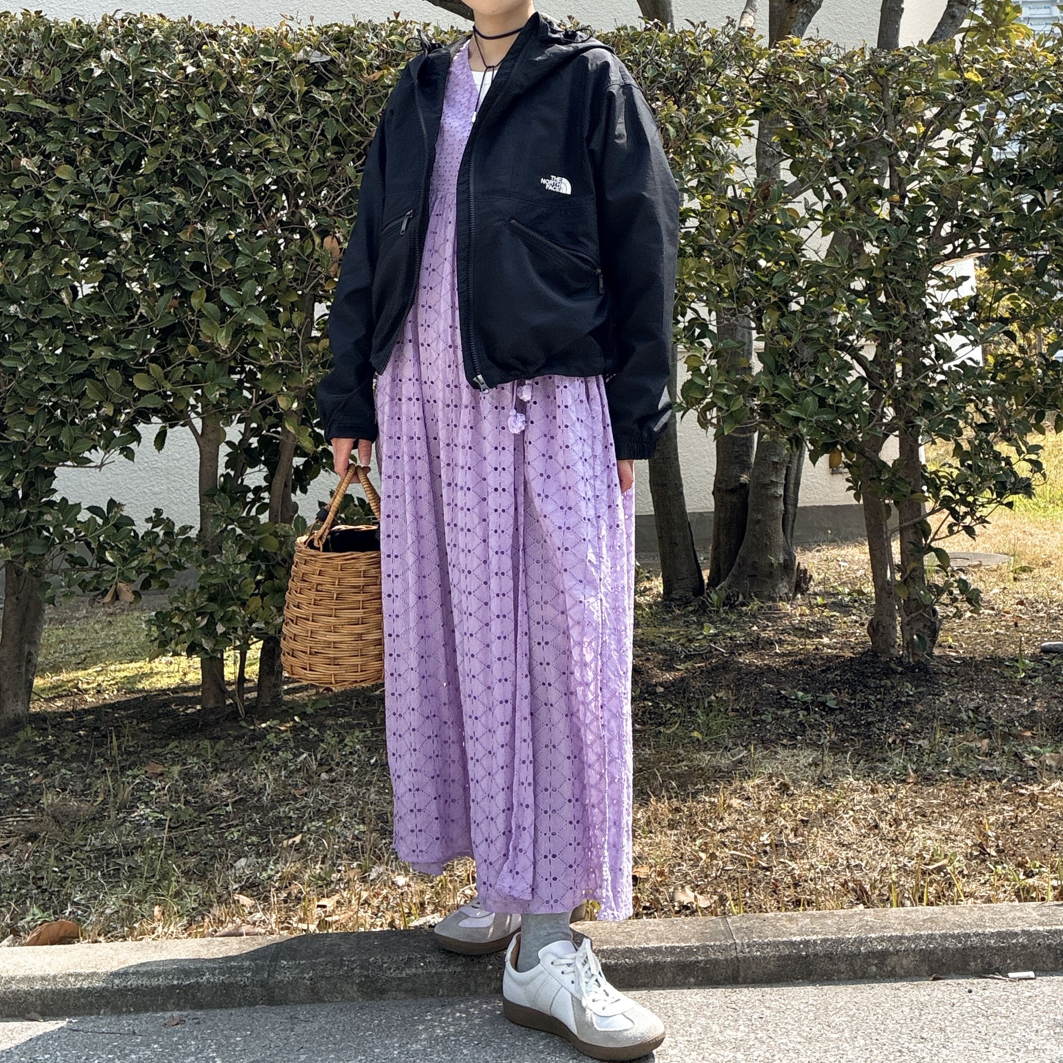 THE NORTH FACE ザ ノース フェイス 【洗える】【撥水】【防風】Short Compact Jacket LEE マルシェ 40代 コーデ