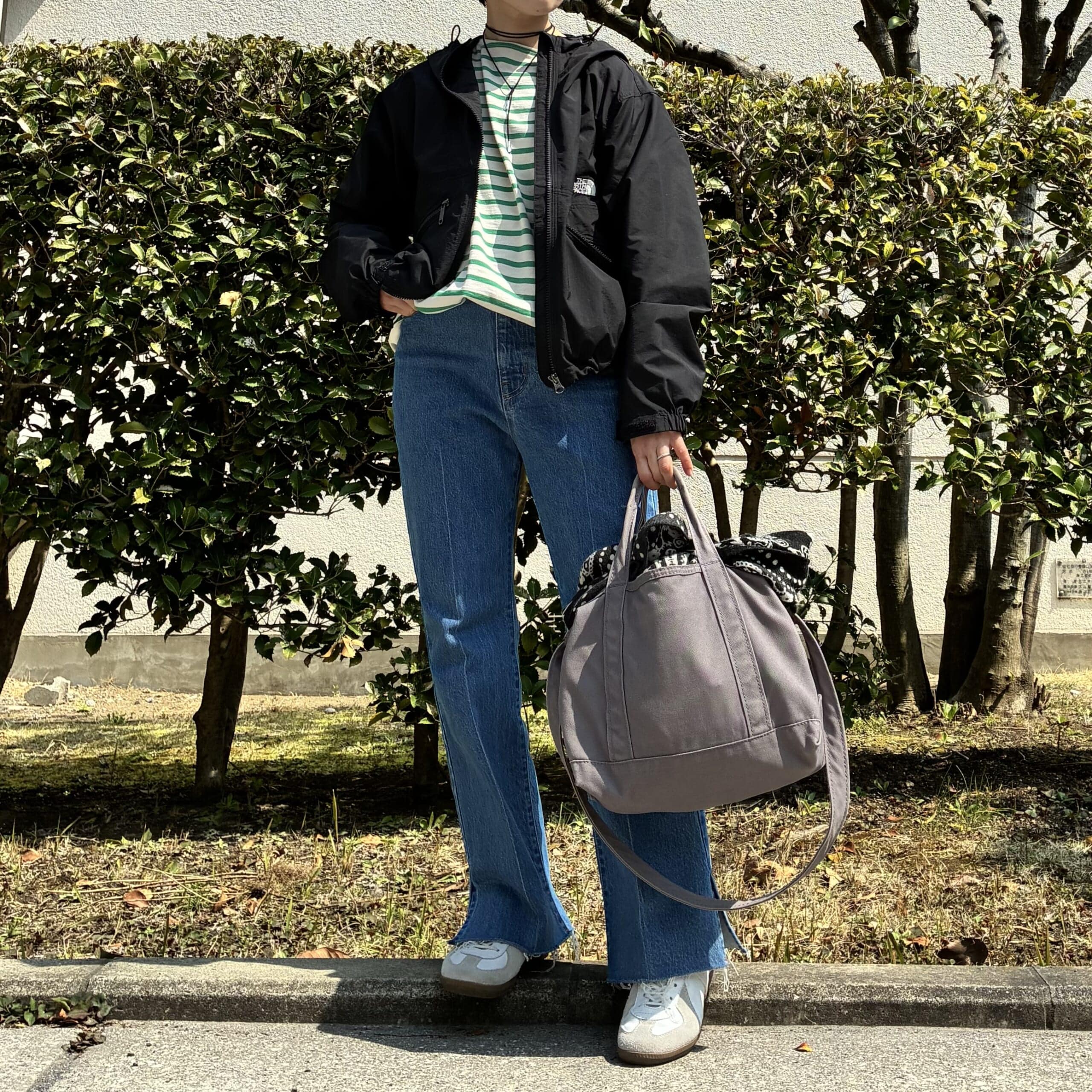 THE NORTH FACE ザ ノース フェイス 【洗える】【撥水】【防風】Short Compact Jacket LEE マルシェ 40代 コーデ