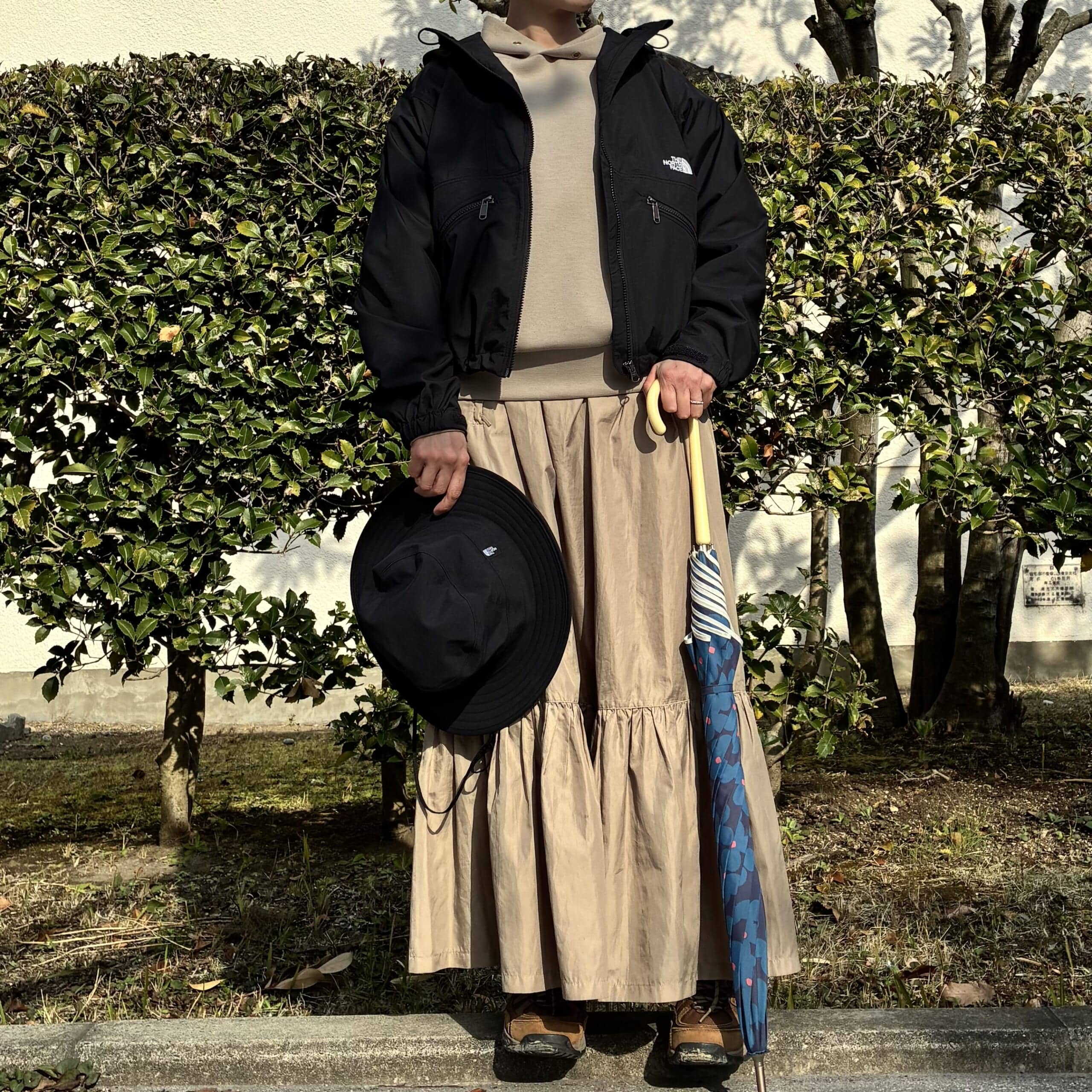 THE NORTH FACE ザ ノース フェイス 【洗える】【撥水】【防風】Short Compact Jacket LEE マルシェ 40代 コーデ