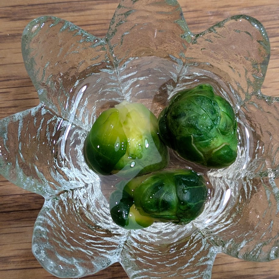 芽キャベツ 出汁浸し コポ飯