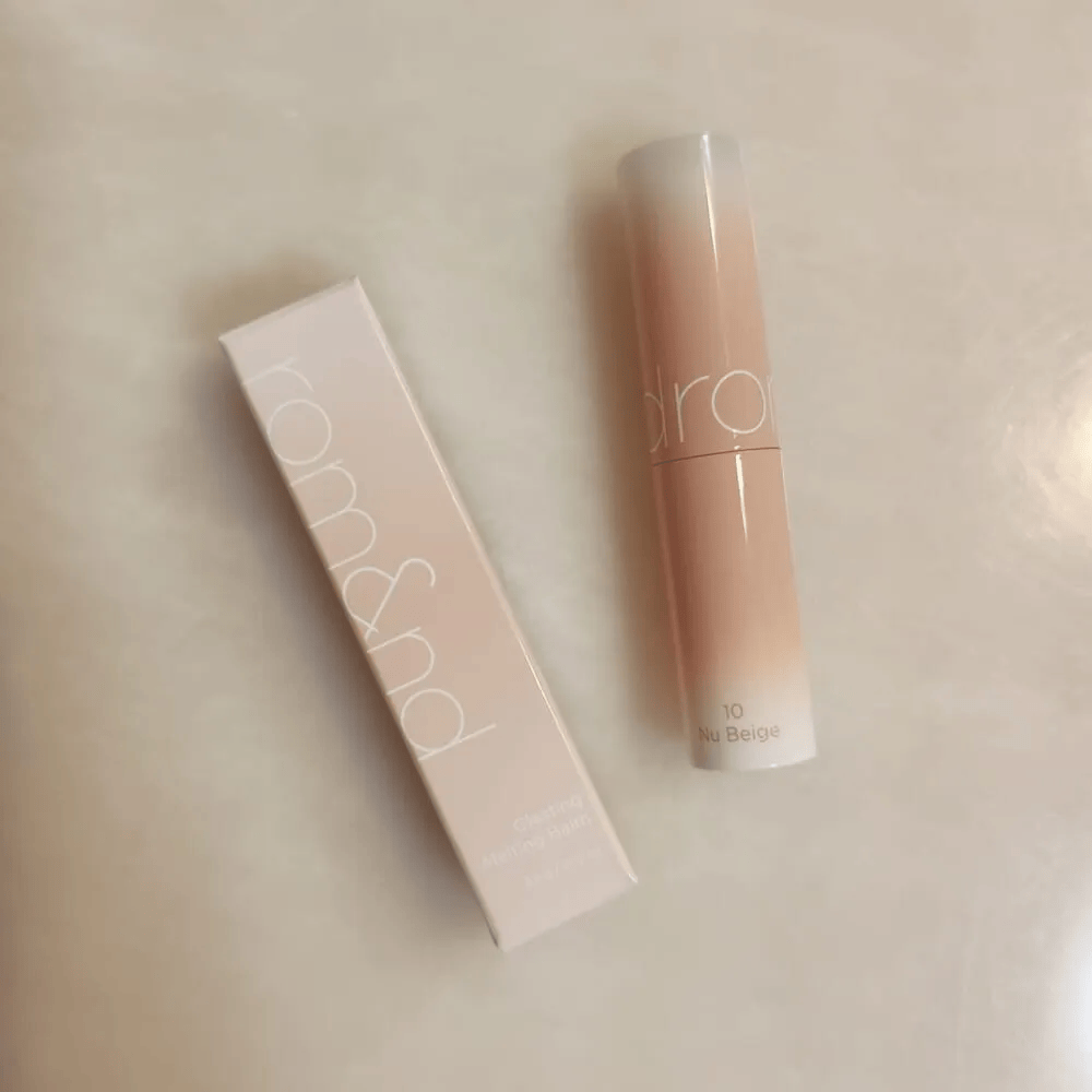 rom＆nd「グラスティングメルティングバーム 10 Nu beige」