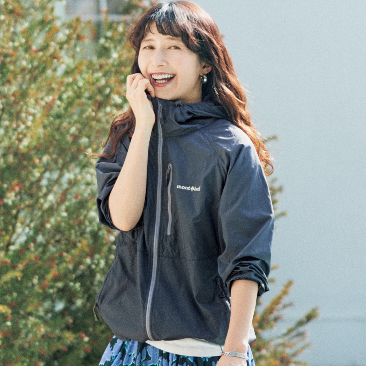 20th Anniv. LEE限定 mont-bell（モンベル）【洗える】【パッカブル】【UVカット】【撥水】【LEEマルシェ20th別注】Picnic Leagueウインドブラストパーカ W'S