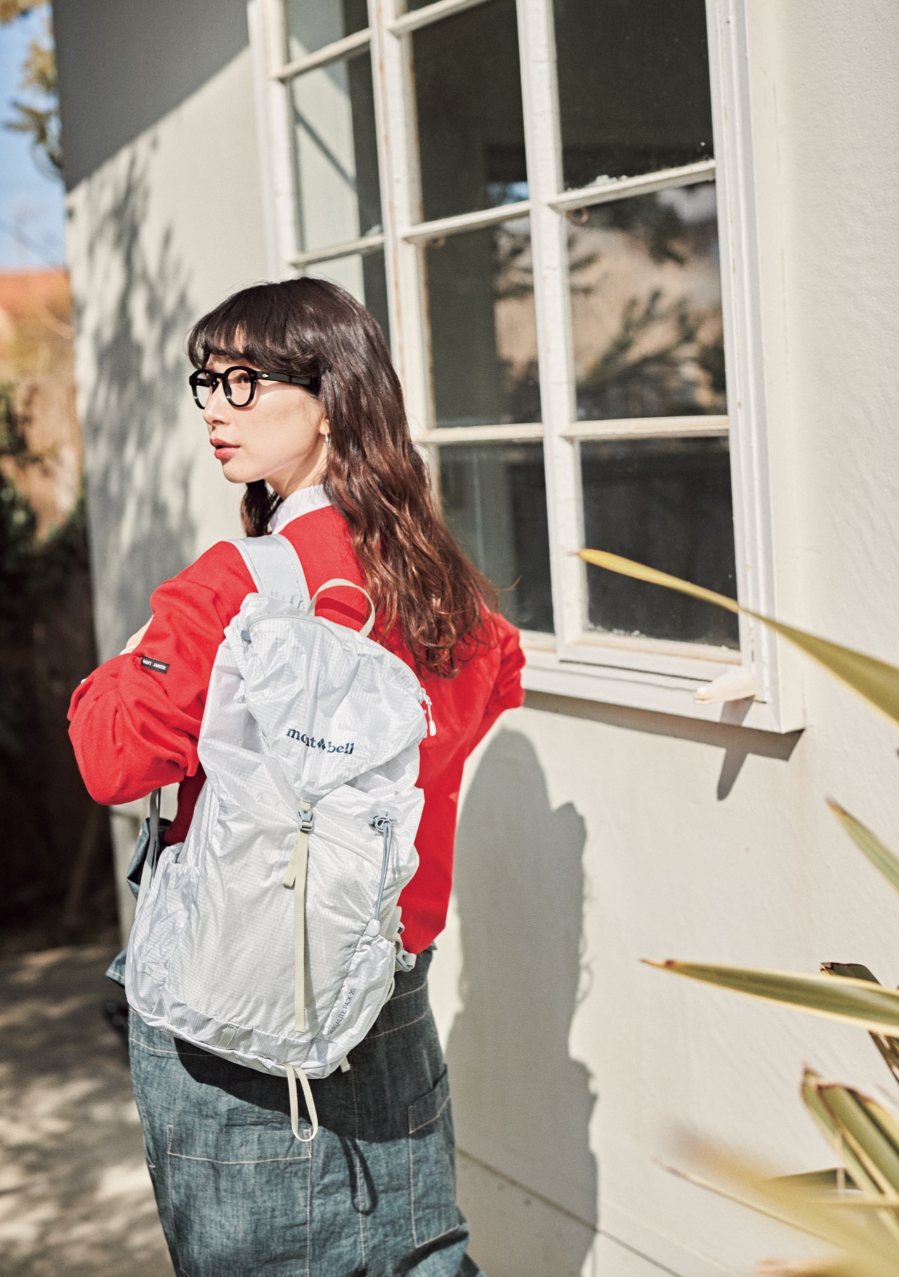 kazumiさんの20th Anniv. LEE限定 mont-bell（モンベル）【洗える】【パッカブル】【LEEマルシェ20th別注】Picnic Leagueバーサライトパック20のコーデ