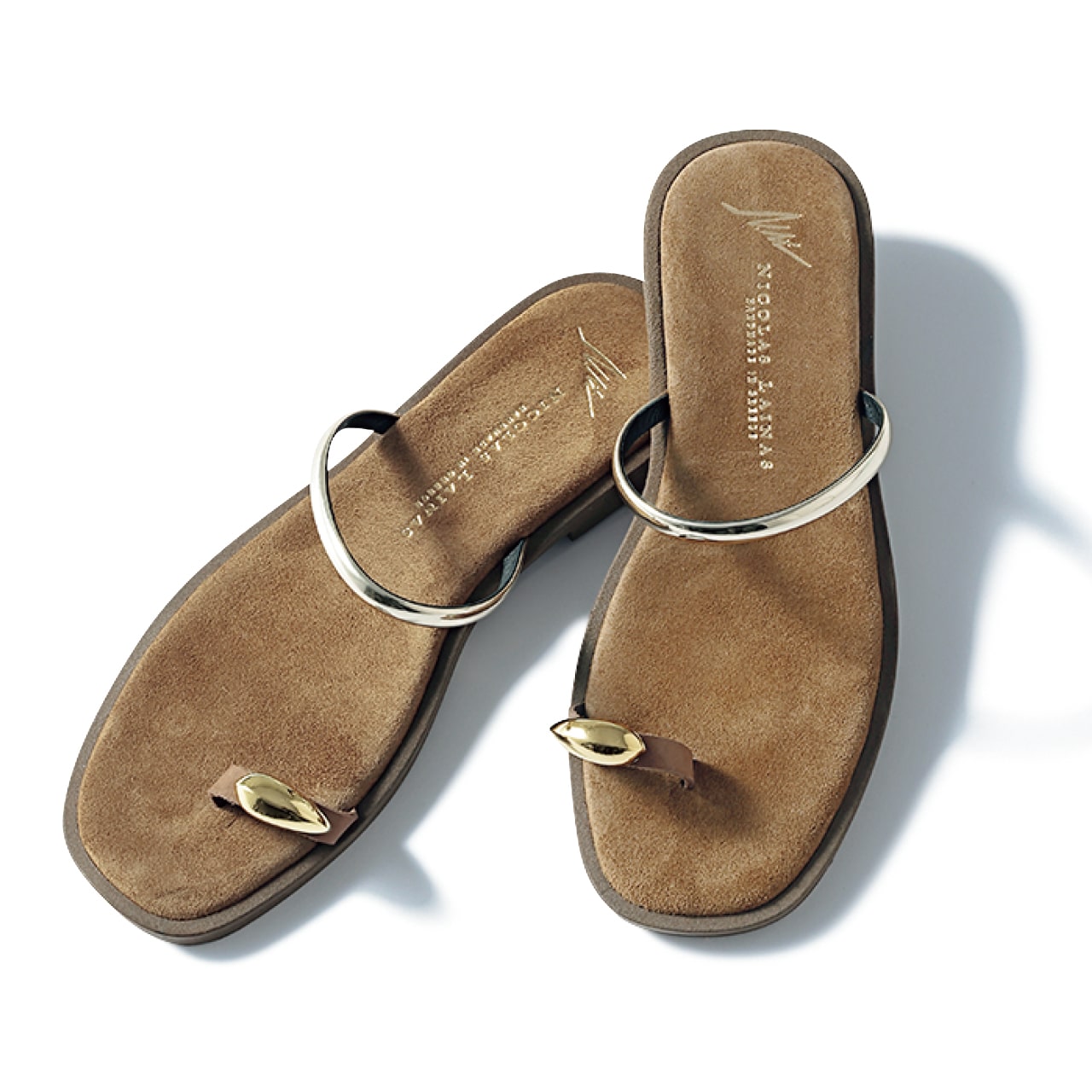 NICOLAS LAINAS（ニコラス ライナス）【石上美津江さんセレクト】フラットサンダル